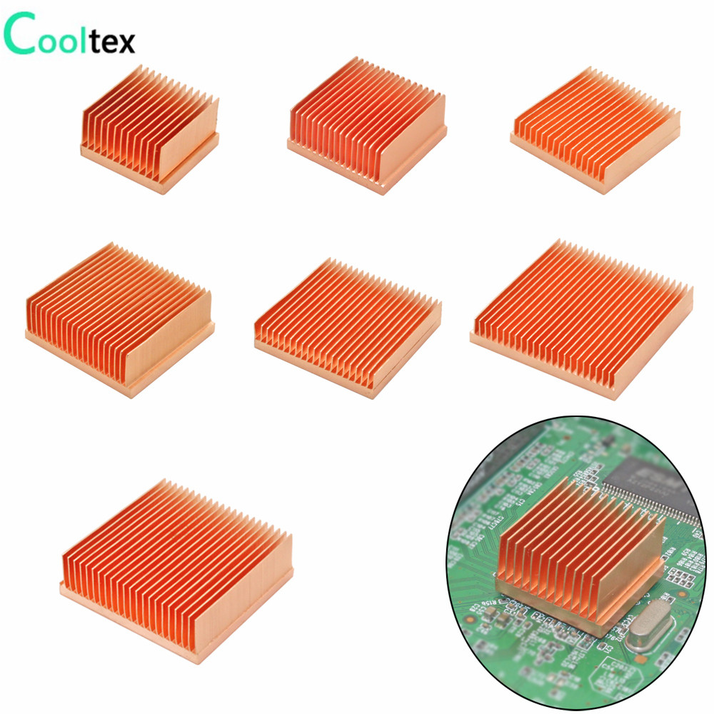 Pi Power Supply - DIY Pure Copper Heatsink Skiving Fin