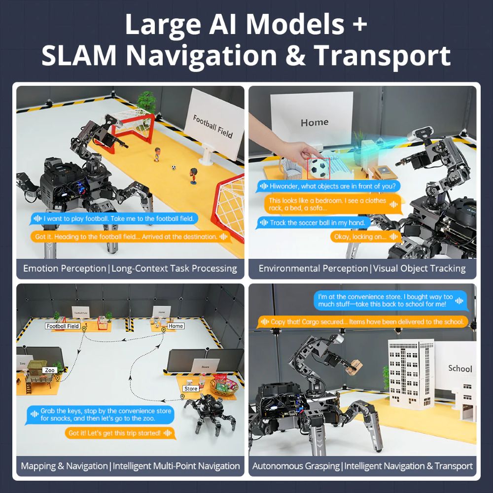 Hiwonder ROSpider ROS2 Hexapod - Raspberry Pi review and price