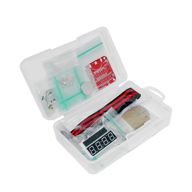 Single Chip LED Kit Clock DIY  - Arduino Kit review and price