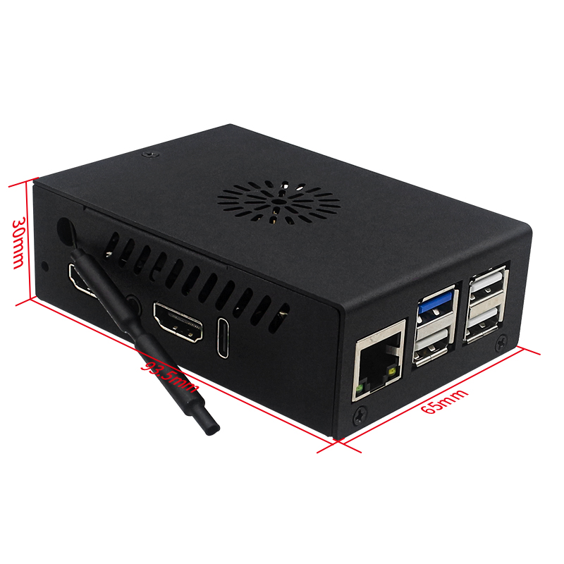 Orange Pi 5 Max Case with Fan  - Pi 5 Case review and price