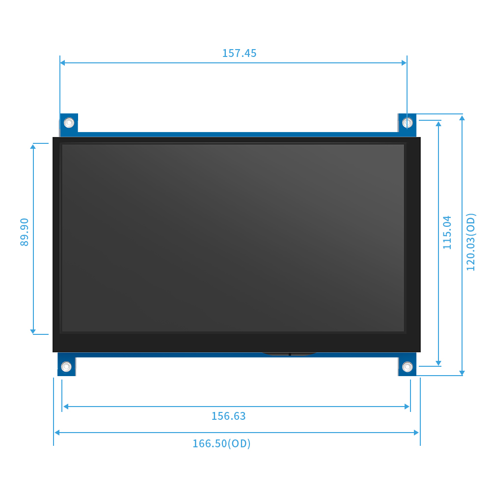 IPS 7Inch HDMI-compatible Moni - Raspberry Pi 4 review and price