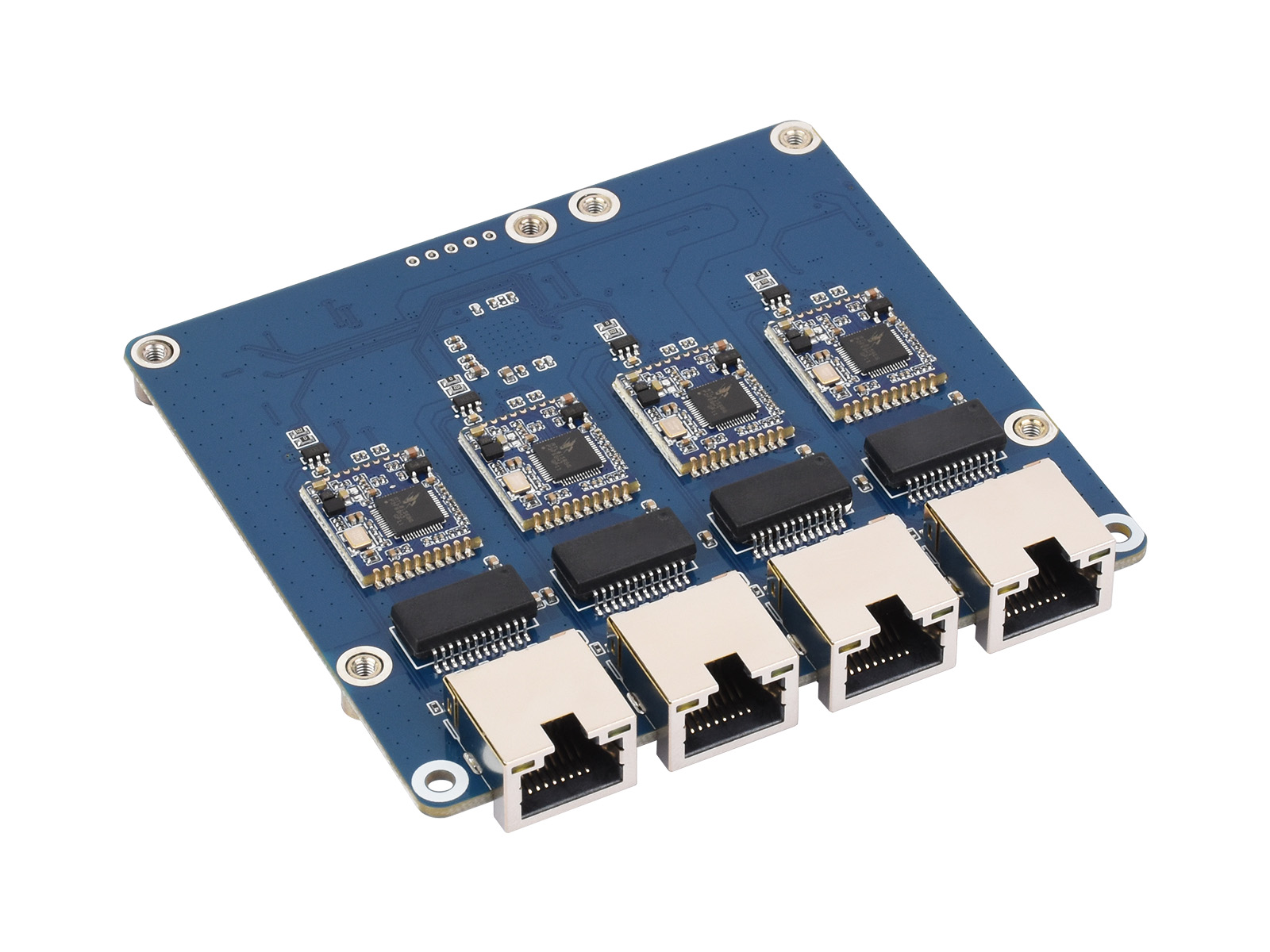 Waveshare PCIe TO 4-Ch Gigabit - Raspberry Pi 4 review and price