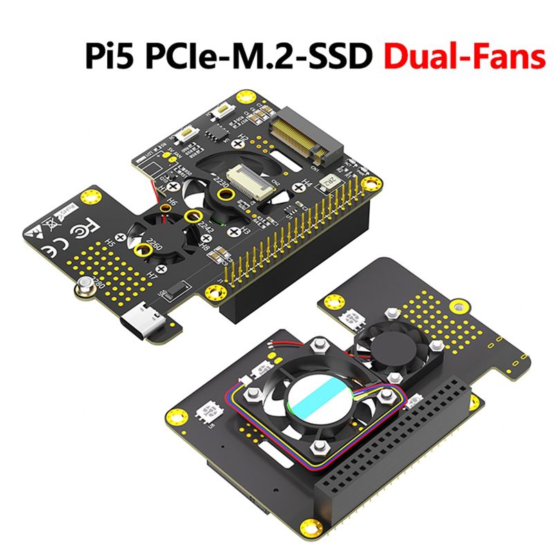 For Raspberry Pi 5 Pcie To M.2 - Pi 5 Case review and price