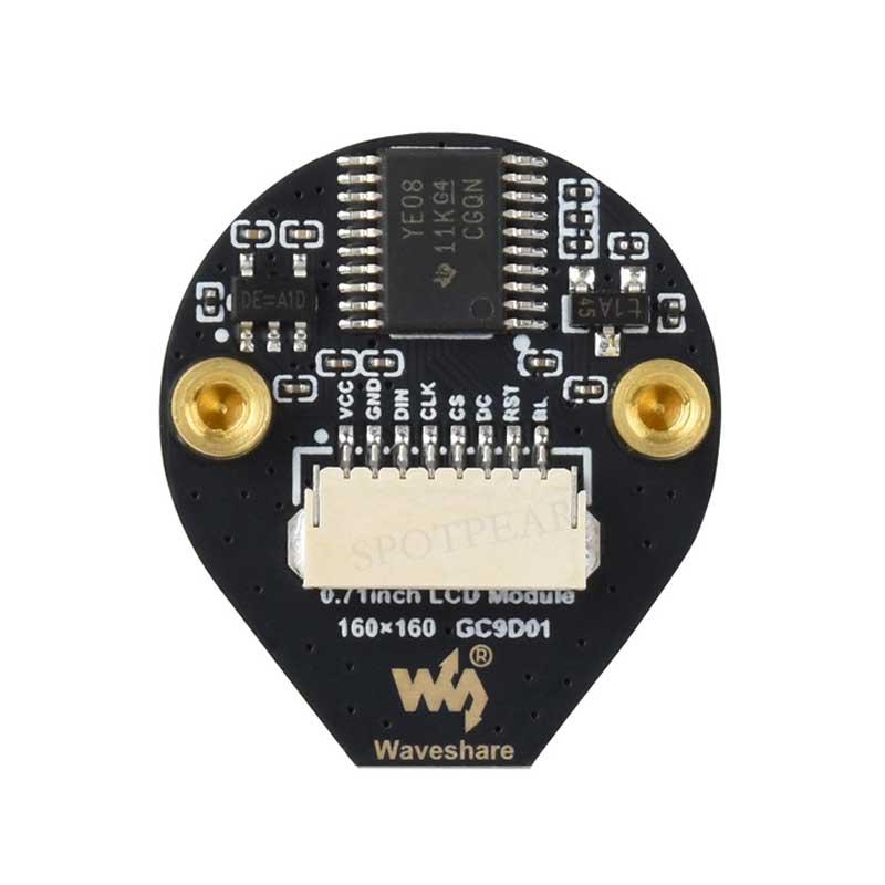 Waveshare 0.71inch Double Eye  - Pi Display review and price