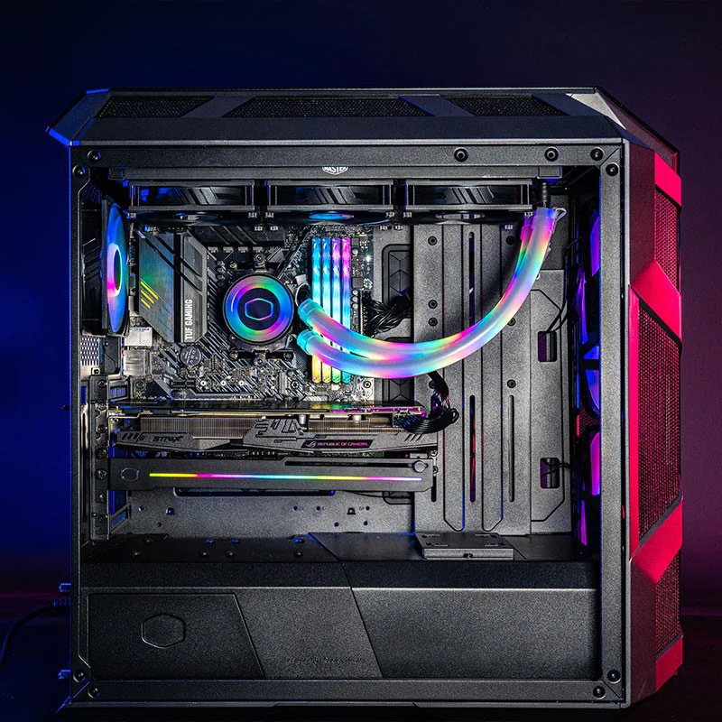 Soft Tube ARGB Vest CPU Liquid - Pi Power Supply review and price