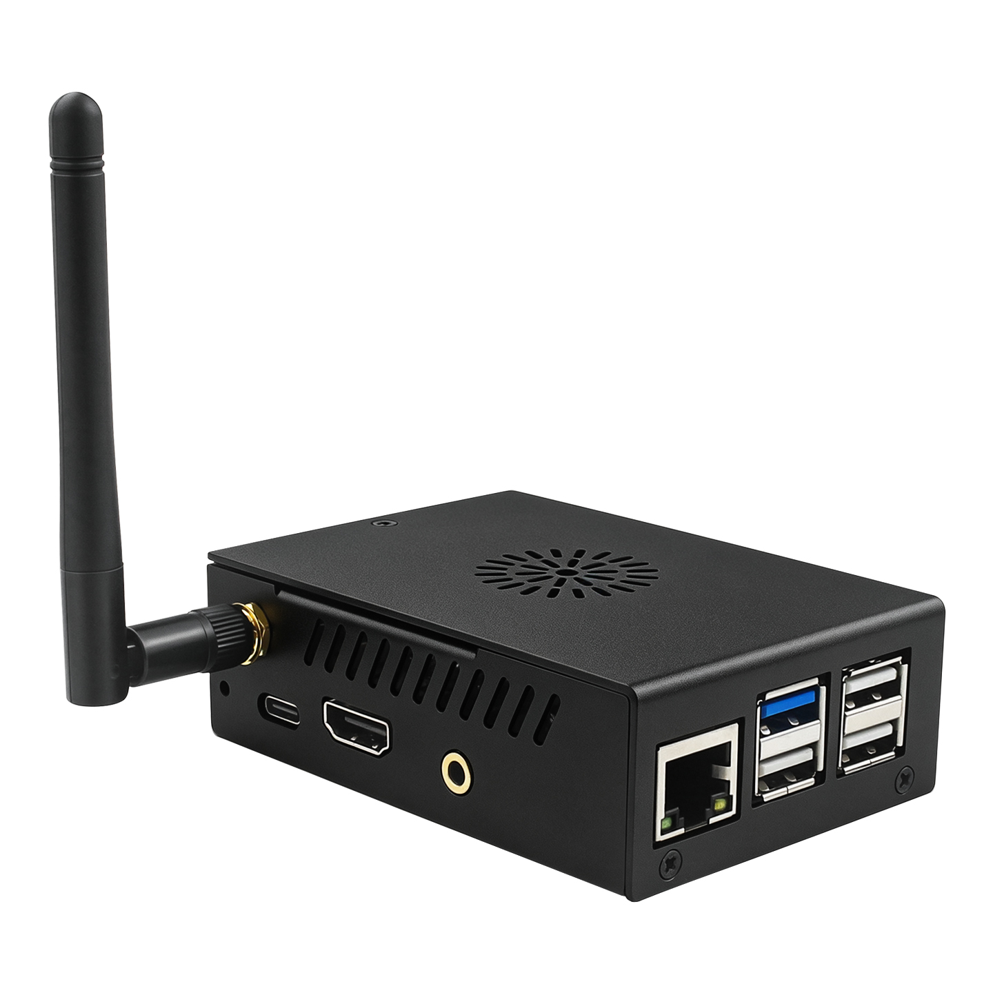 Orange Pi 4 Pro Metal Case Bla - Pi Power Supply review and price