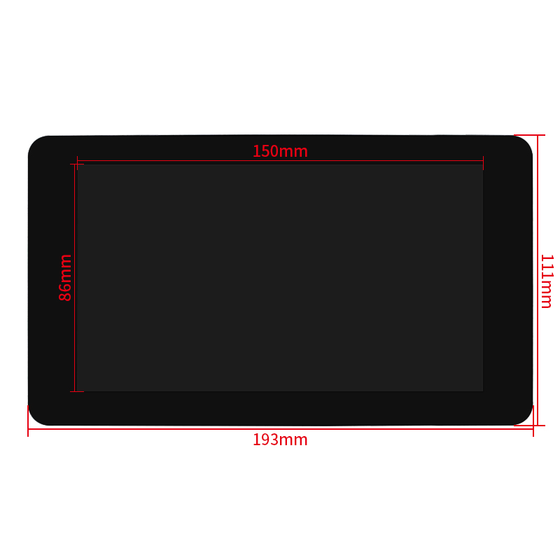 Raspberry Pi 7 Inch DSI 1024*6 - Pi 5 Case review and price