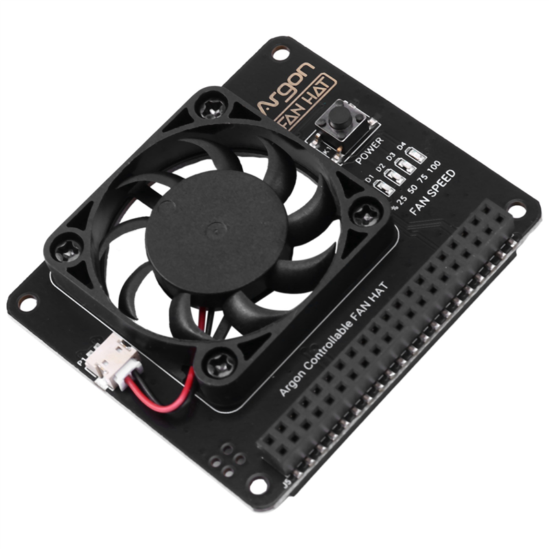 New-3X Argon Fan HAT For Raspb - Raspberry Pi 4 review and price