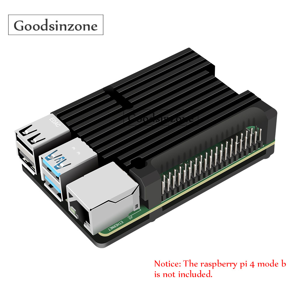 Armor Aluminum Case for Raspbe - Pi 4 Case review and price