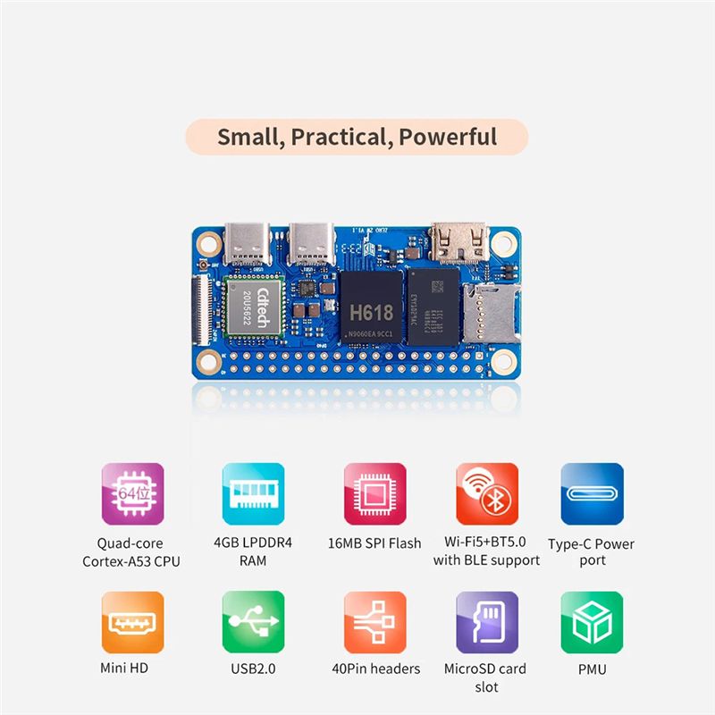For Orange Pi Zero 2W Developm - Pi Zero review and price