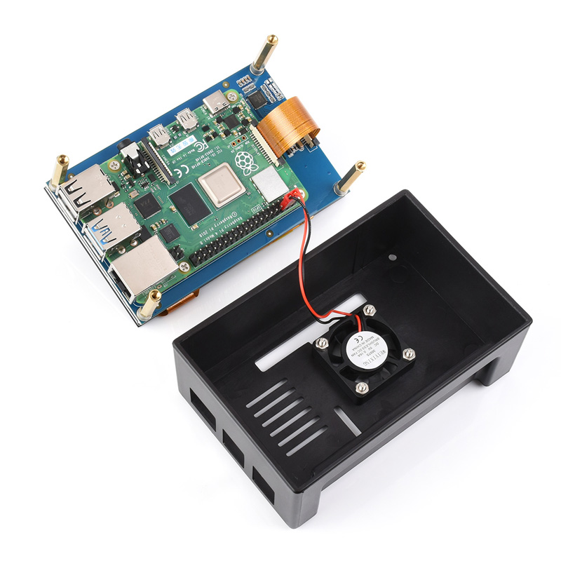 Raspberry Pi 4.3inch DSI Displ - Pi 5 Case review and price