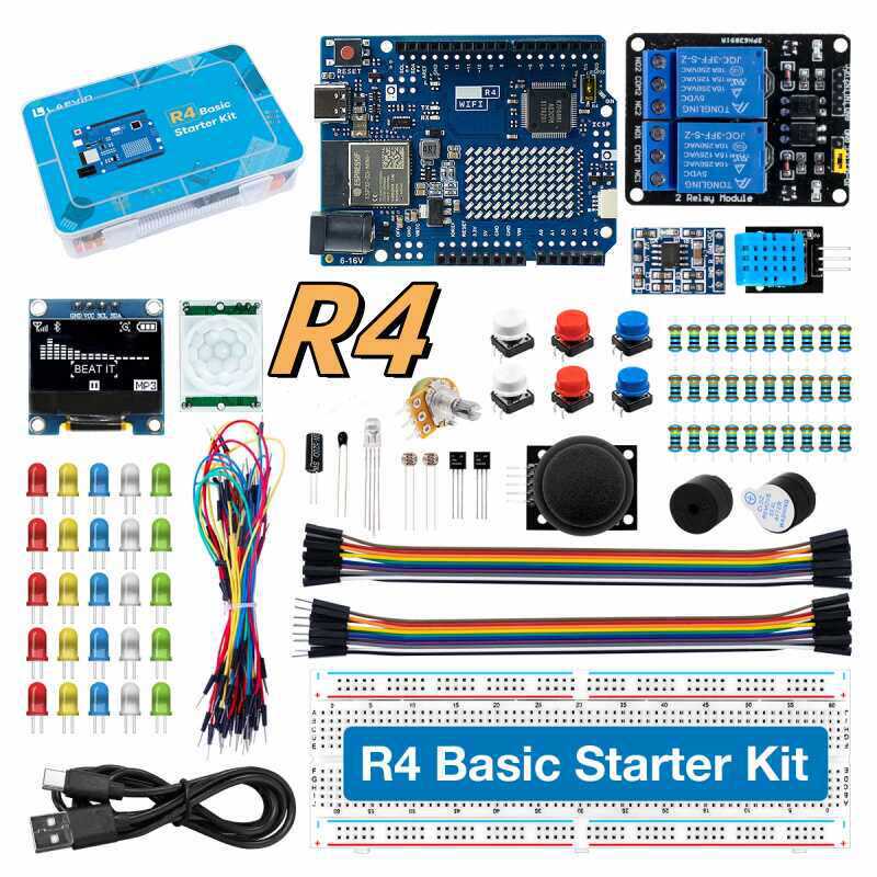 UNO R4 WiFi Compatible Develop - Arduino Kit review and price
