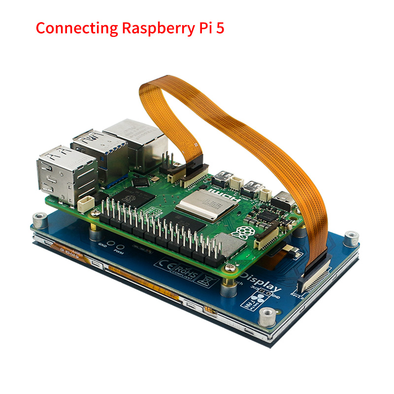 4.3 Inch DSI Touch Screen for  - Pi 5 Case review and price
