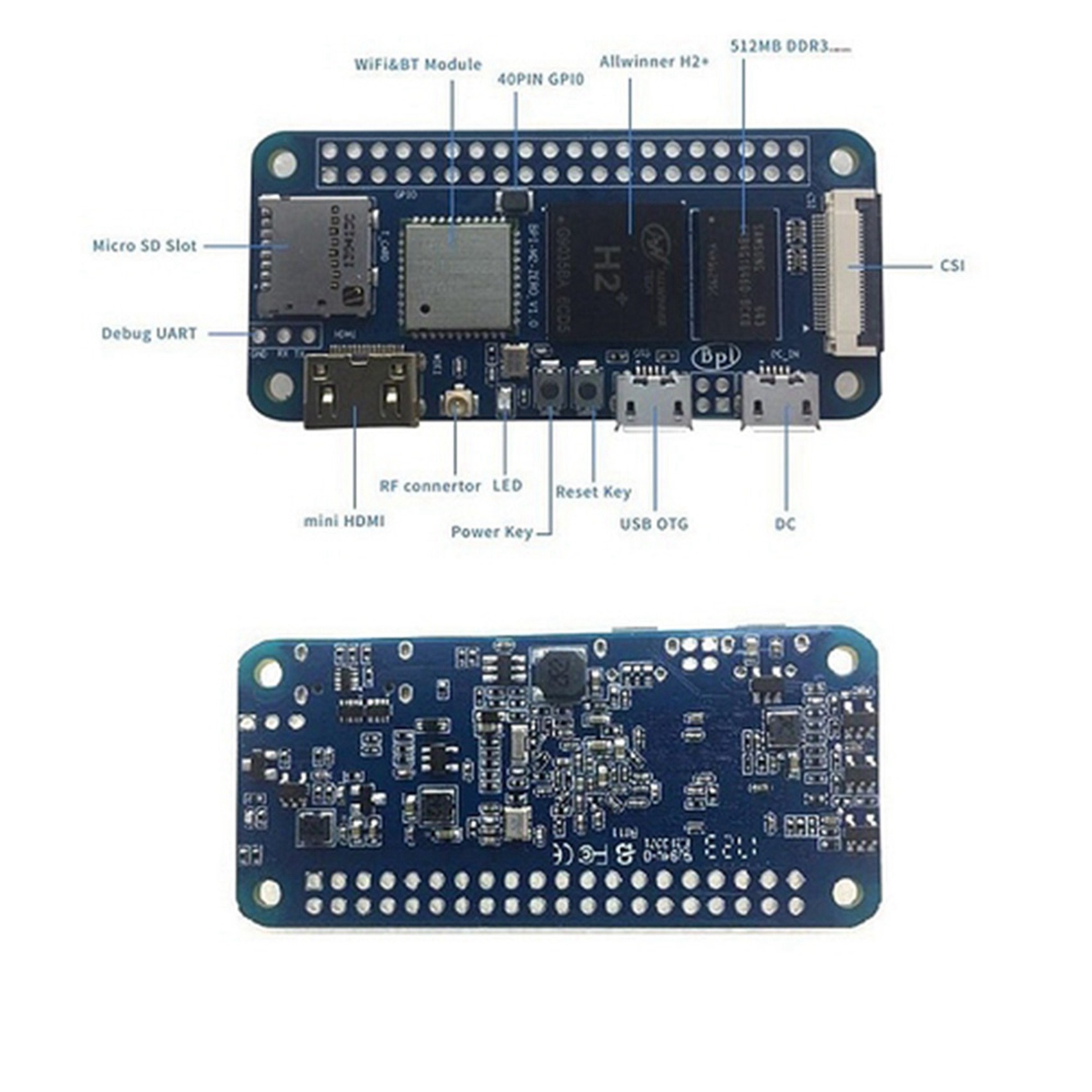 B29C-5X New For Banana Pi M2 Z - Pi Zero review and price