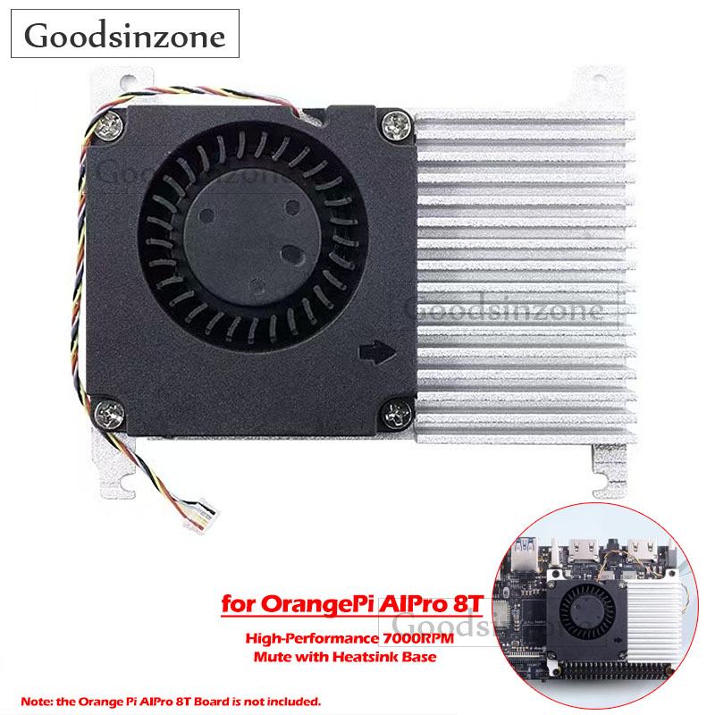 Cooling Fan with Heatsink Base - Pi Power Supply review and price