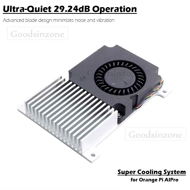 Cooling Fan with Heatsink Base - Pi Power Supply review and price