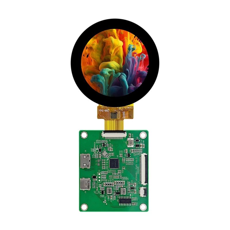 A52T DSI TFT LCD Round Display - Pi Display review and price