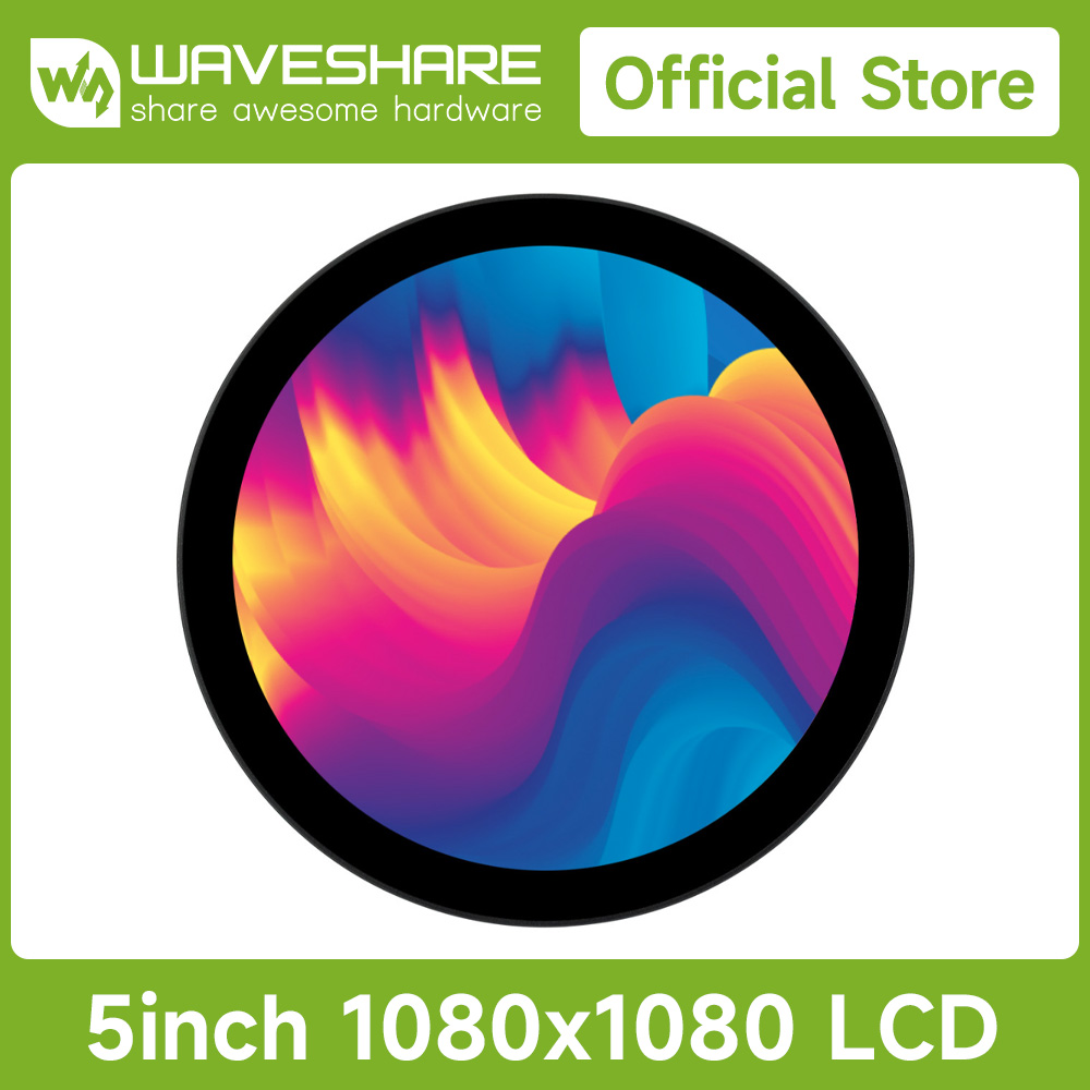 Waveshare 1080 × 1080 5inch HD - Pi Display review and price