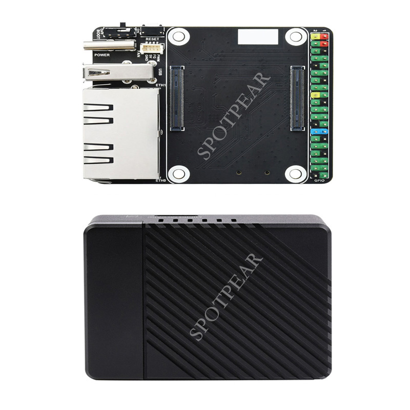 Raspberry Pi CM4 dual ETH mini - Pi 4 Case review and price