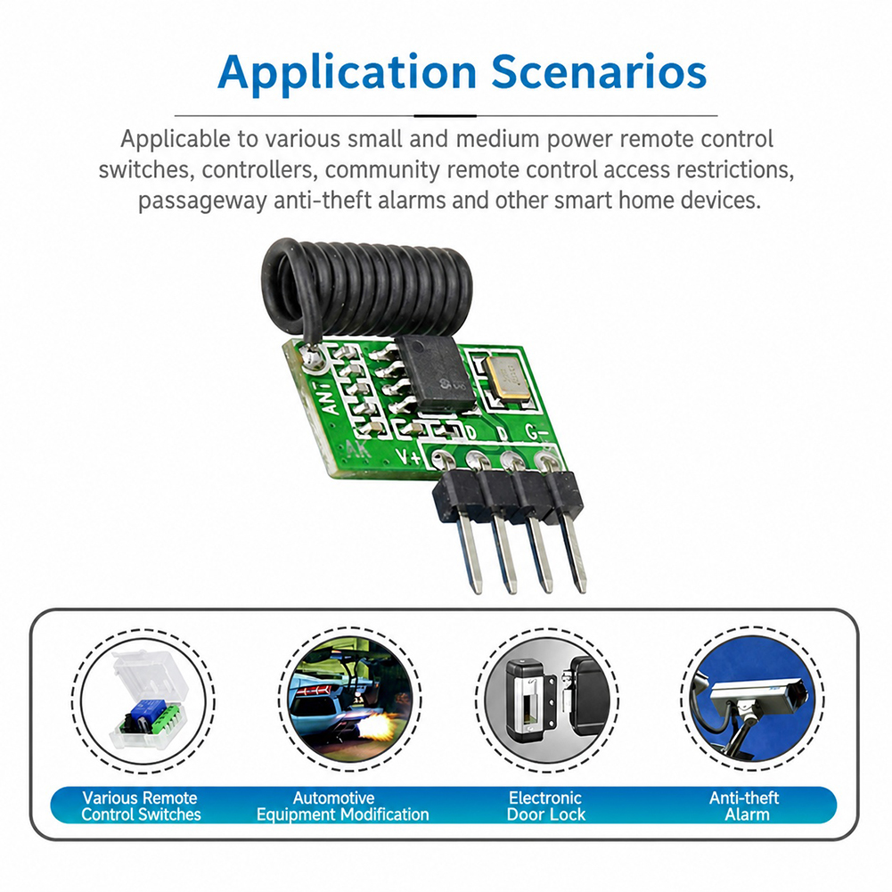 315MHz/433MHz Superheterodyne  - Arduino Kit review and price