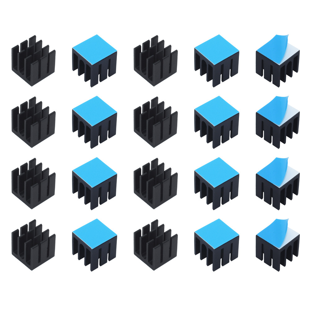 12x12x12mm 50pcs Aluminum Heat - Pi Power Supply review and price