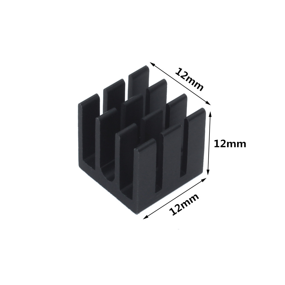 12x12x12mm 50pcs Aluminum Heat - Pi Power Supply review and price