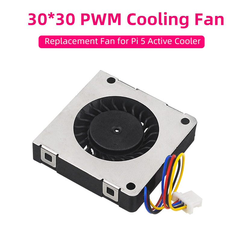 Raspberry Pi 5 PWM Cooling Fan - Pi Cooler review and price