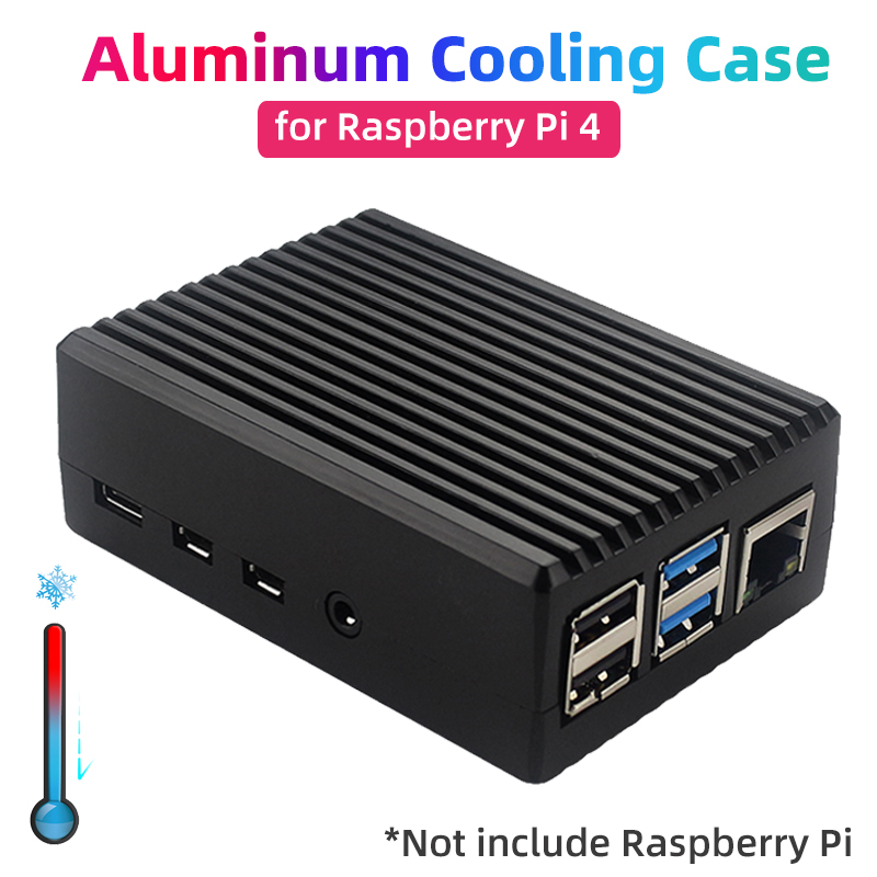Raspberry Pi 4 Aluminum Alloy  - Pi 4 Case review and price