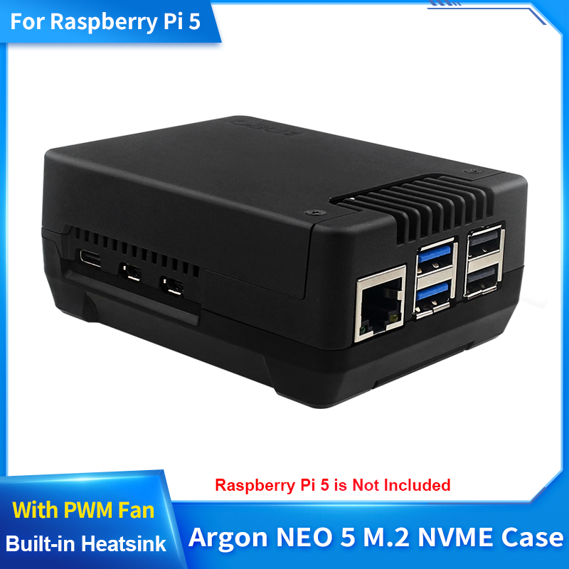 Argon NEO 5 M.2 NVME PCIE Case - Pi Cooler review and price