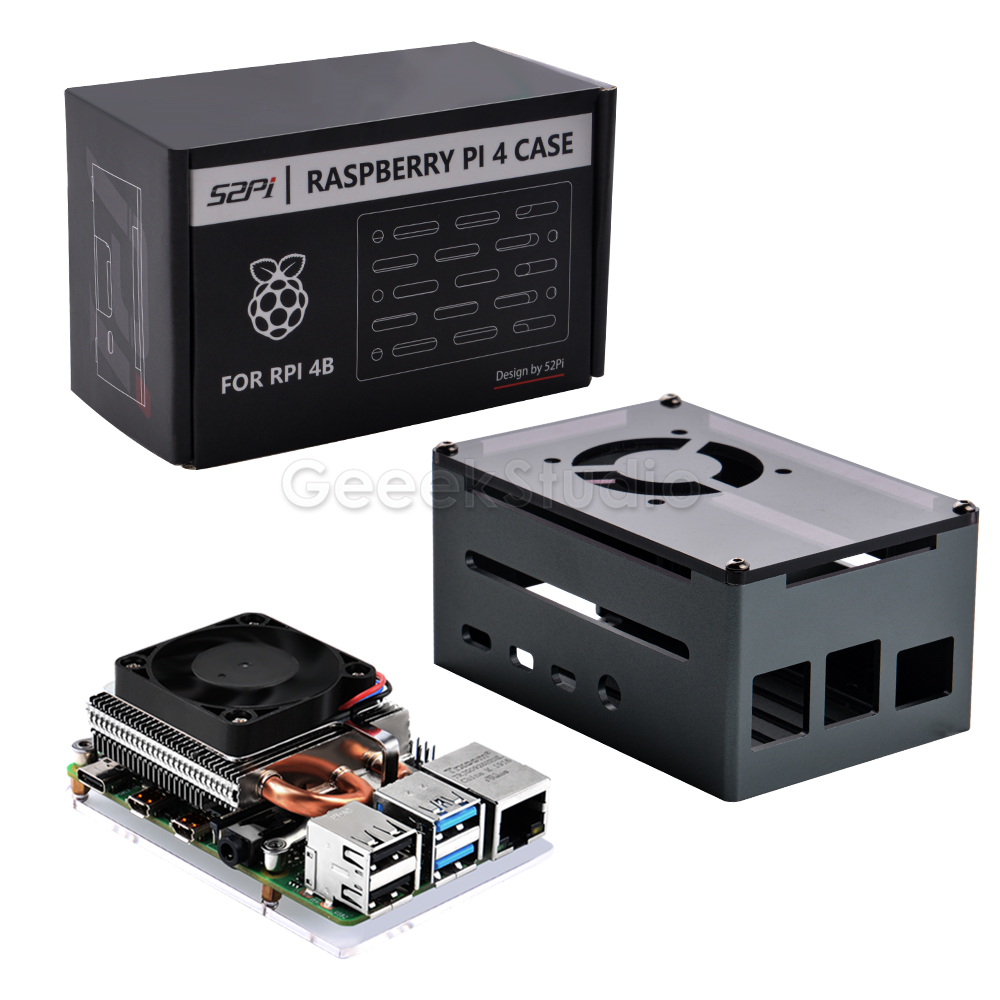 Low-Profile Ice Tower Cooling  - Pi 4 Case review and price