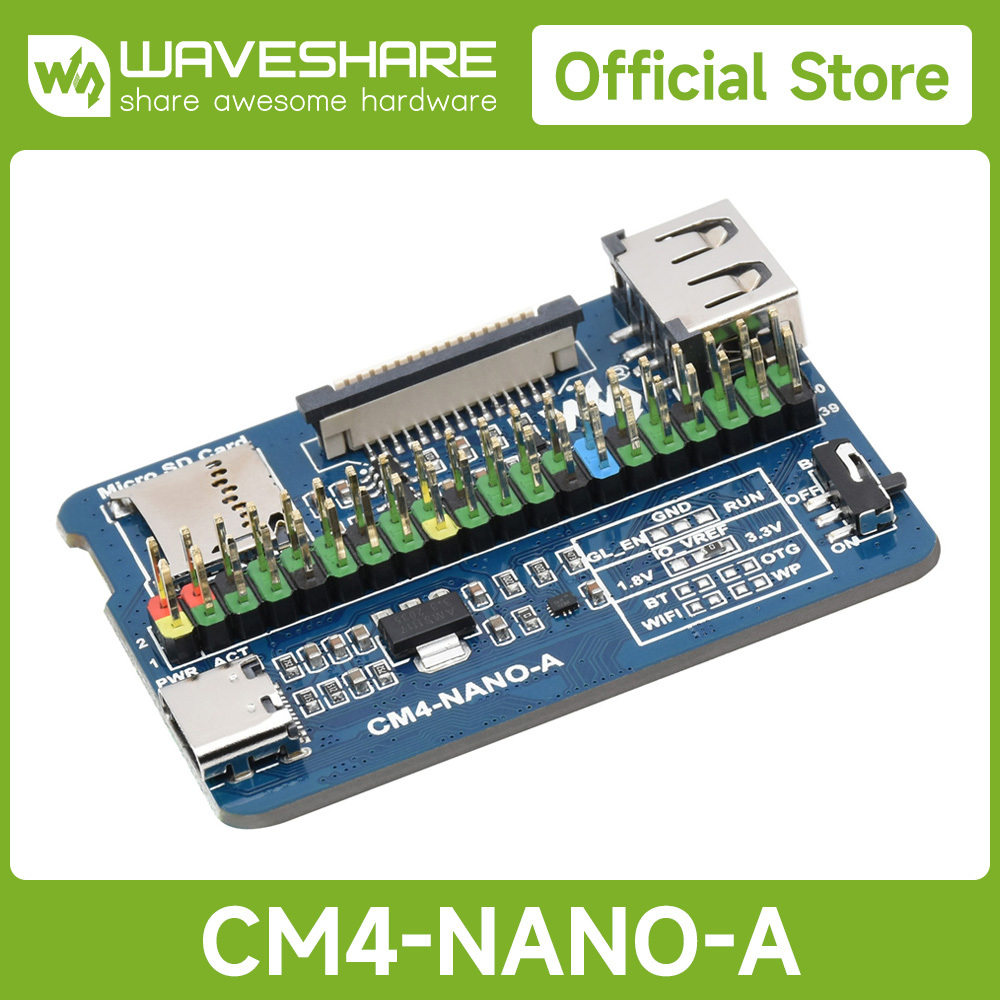 Waveshare Nano Base Board (A)  - Raspberry Pi 4 review and price