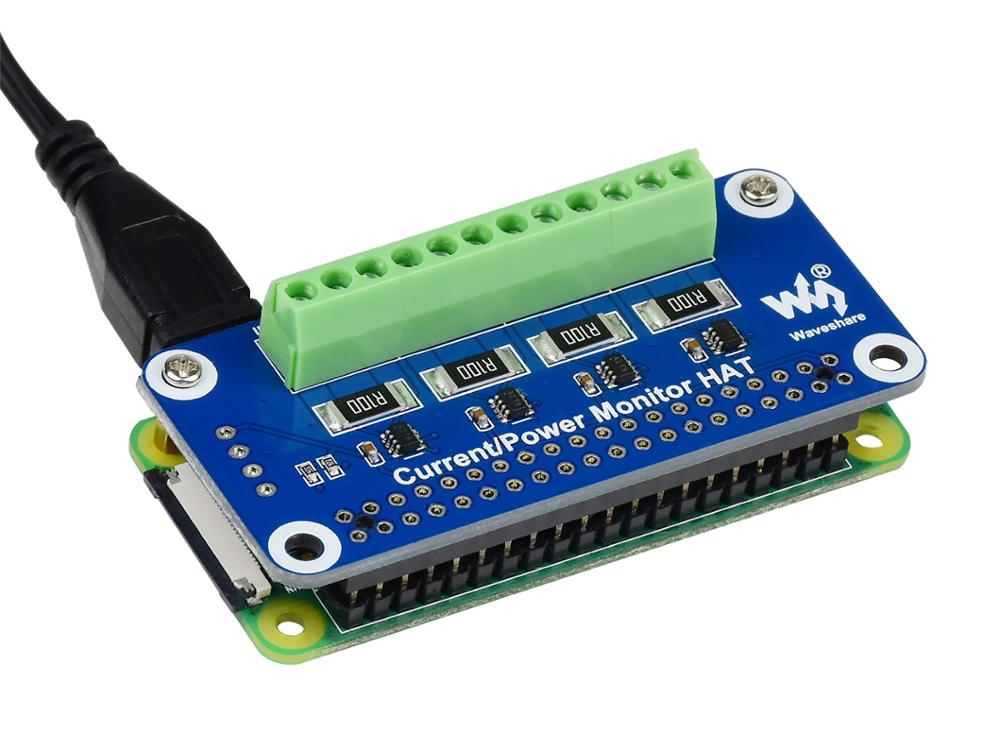 Waveshare 4-ch Current/Voltage - Raspberry Pi 4 review and price