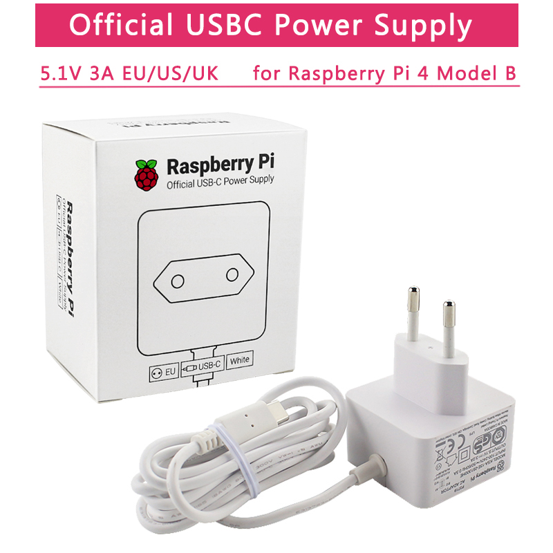 Official Raspberry Pi 4 Power  - Pi Power Supply review and price